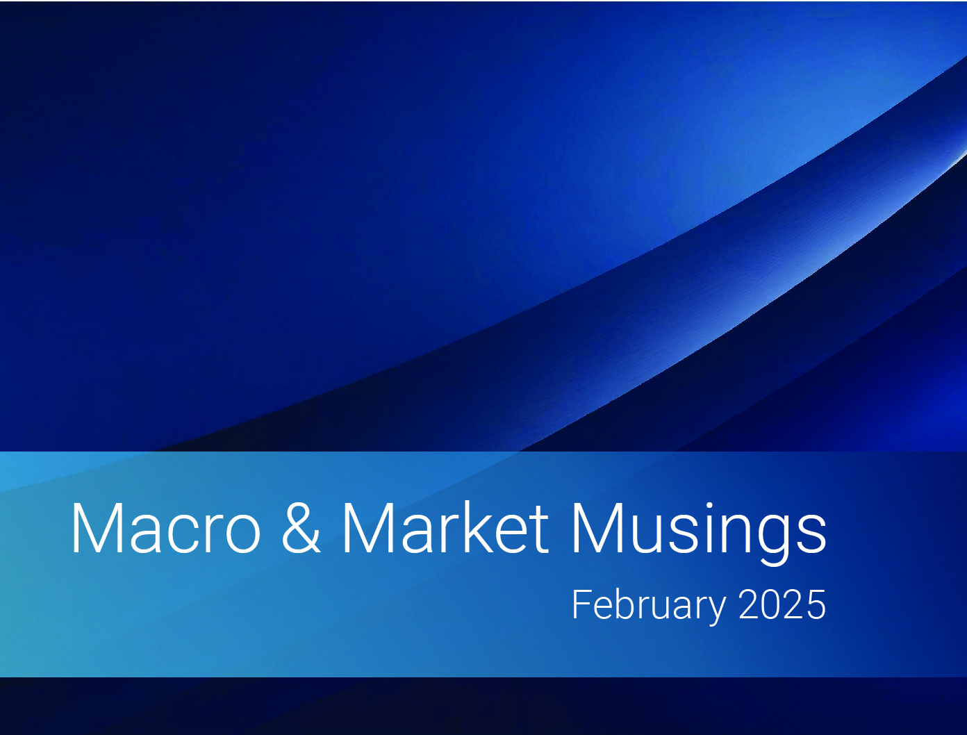 Macro & Market Musings <br/>February 2025